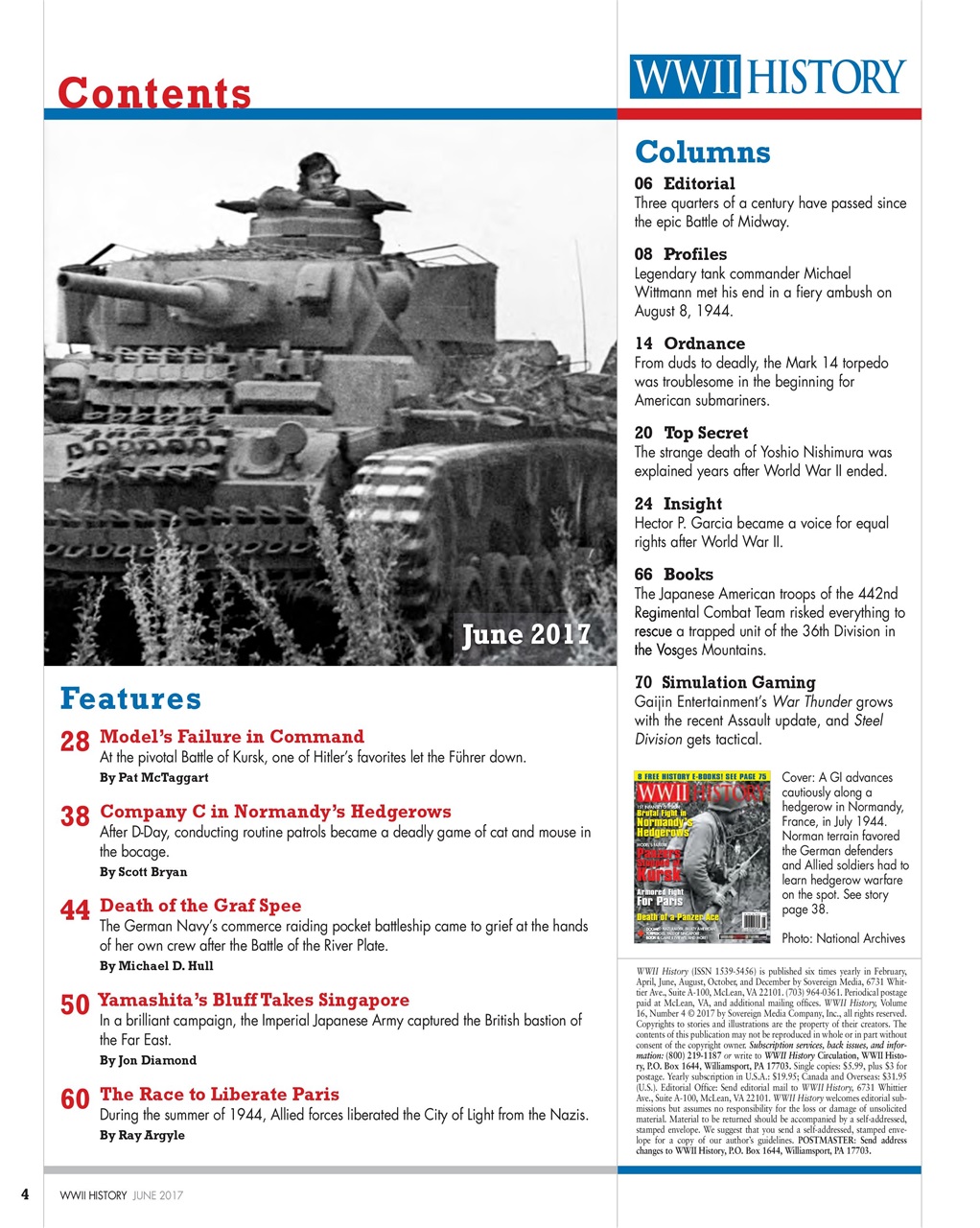 WW2 History Magazine Preview Pages