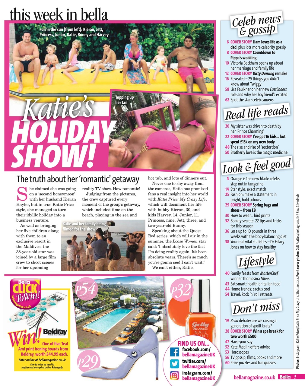 Bella Magazine Preview Pages