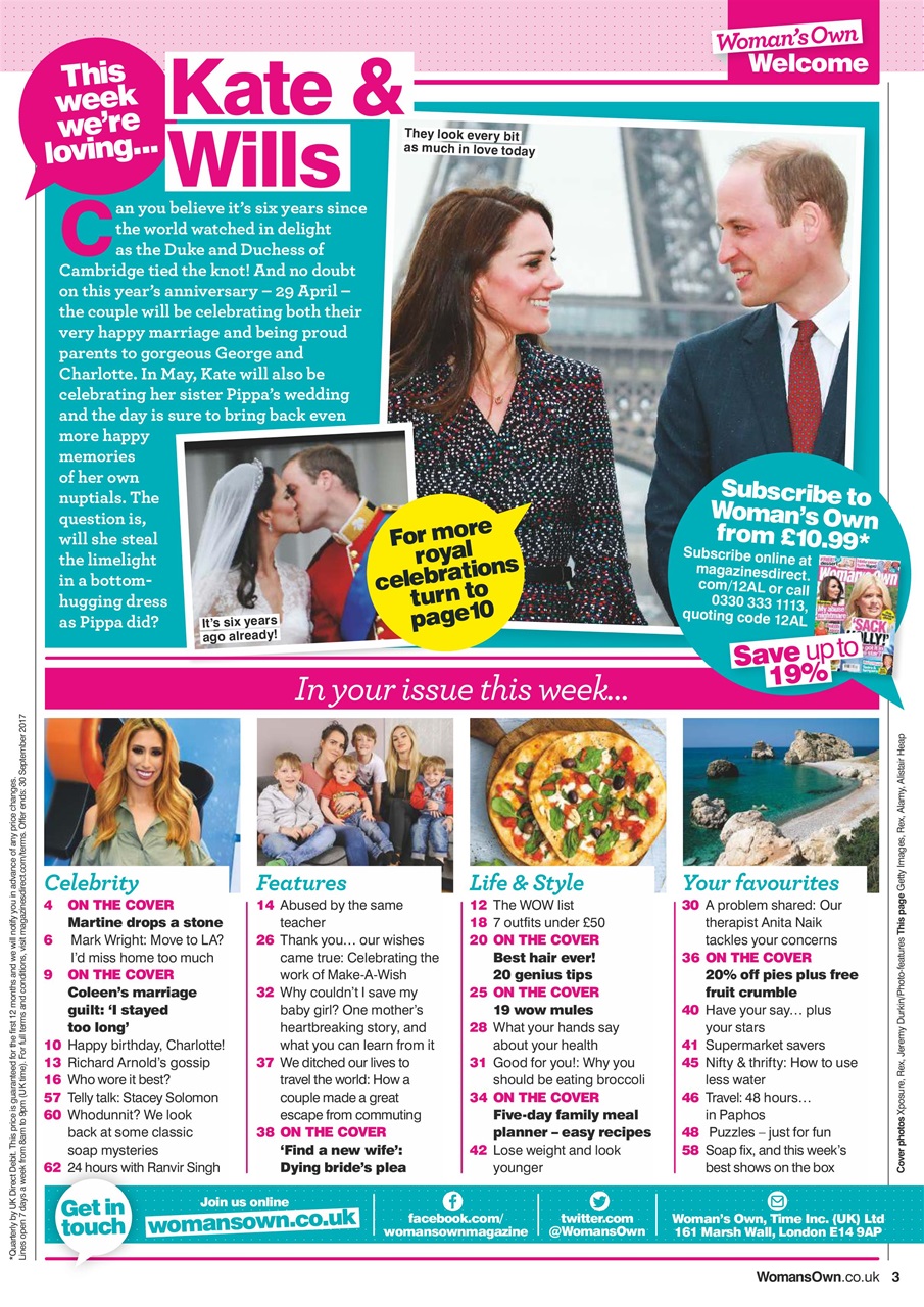 Woman's Own Preview Pages