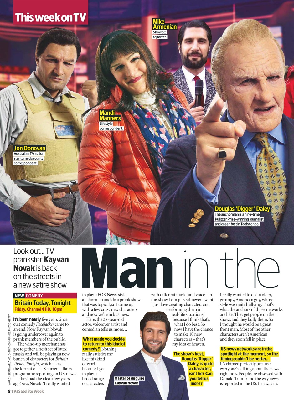 TV & Satellite Week Preview Pages