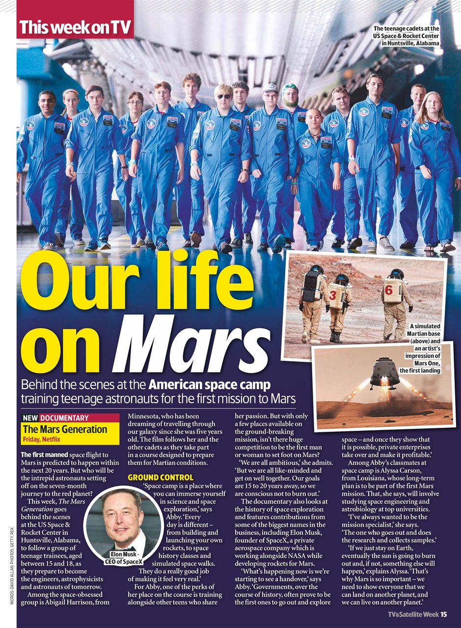 TV & Satellite Week Preview Pages