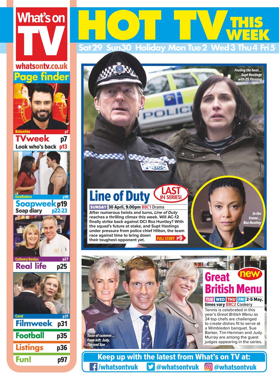 What's on TV Preview Pages