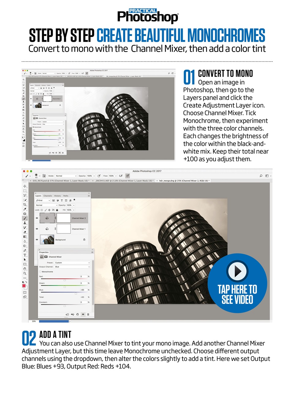 Practical Photoshop Preview Pages