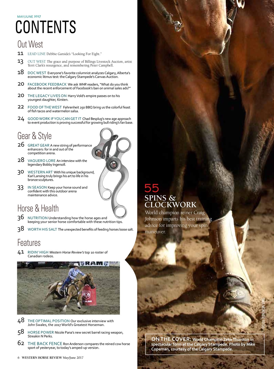 Western Horse Review Preview Pages