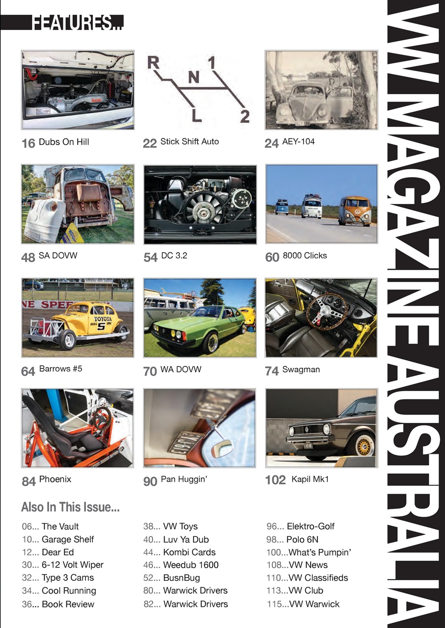 VW Magazine Australia Preview Pages