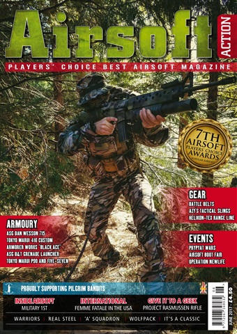Airsoft Action issue June 2017