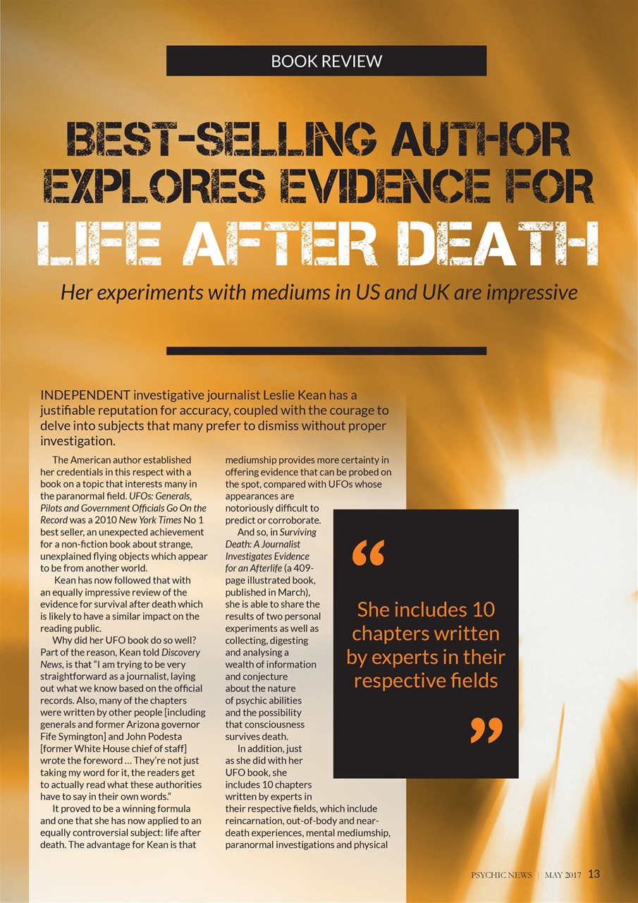 Psychic News Preview Pages