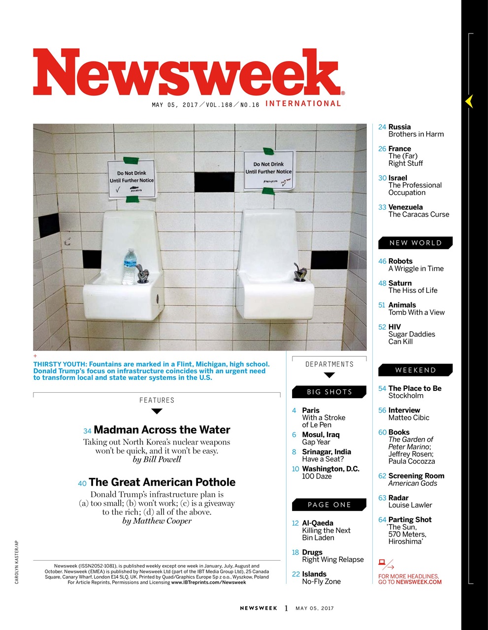 Newsweek International Preview Pages