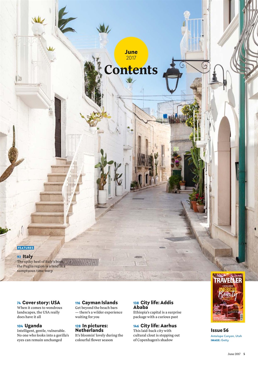 National Geographic Traveller UK Preview Pages