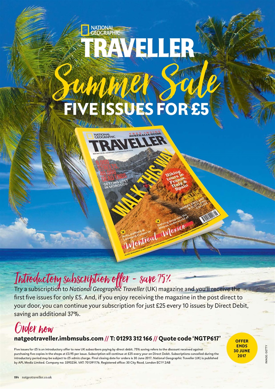 National Geographic Traveller UK Preview Pages