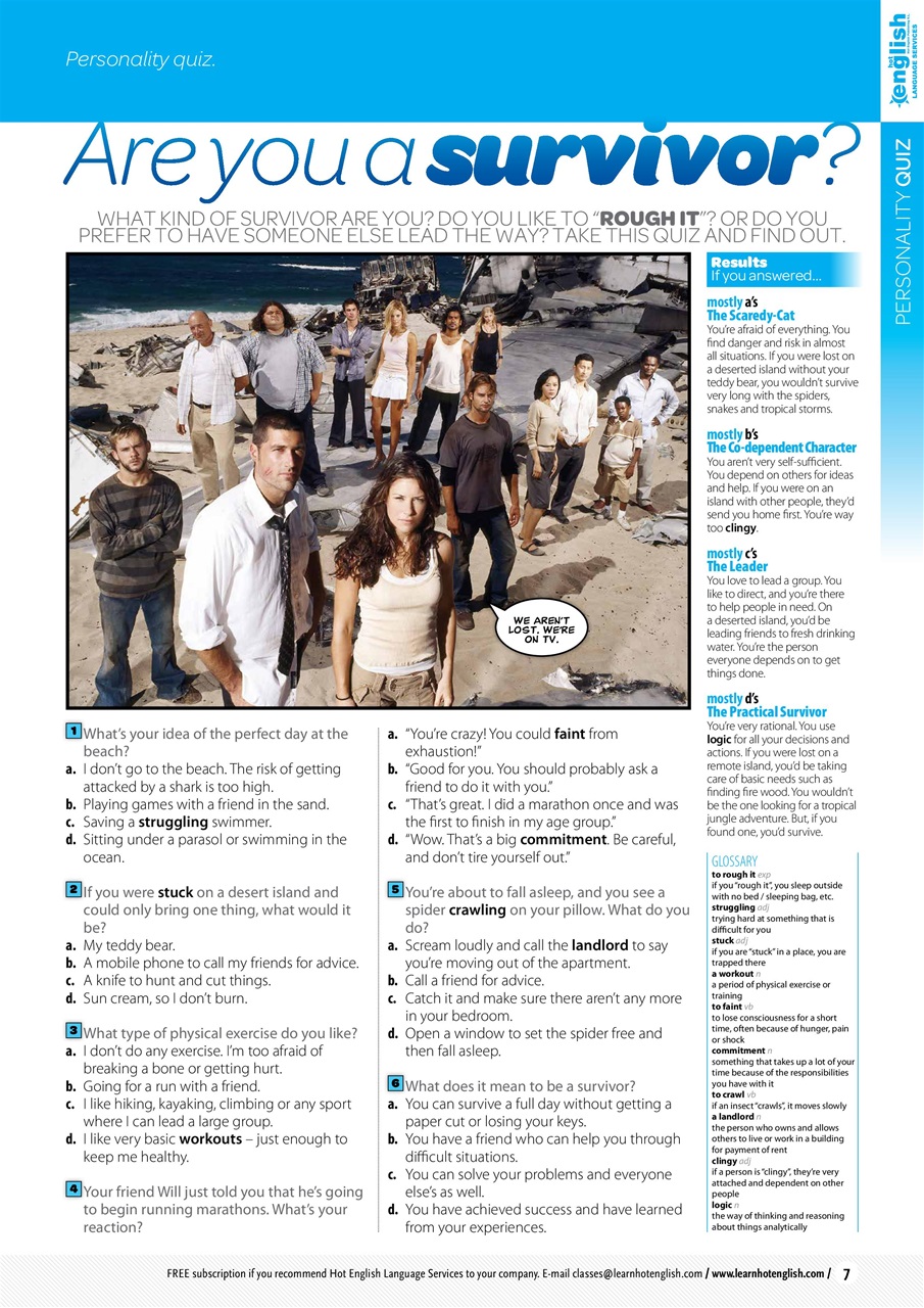 Learn Hot English Preview Pages