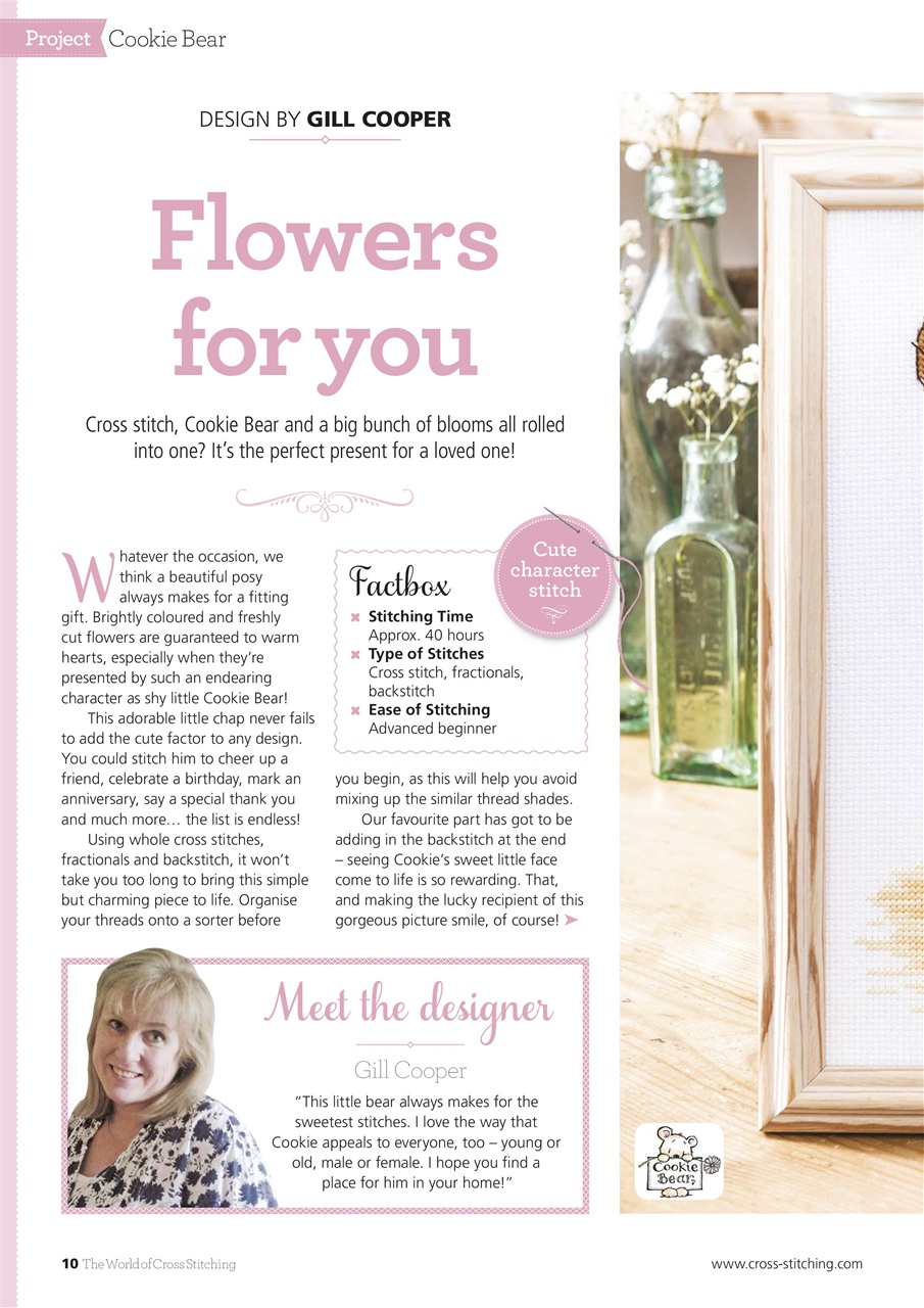 The World of Cross Stitching Preview Pages