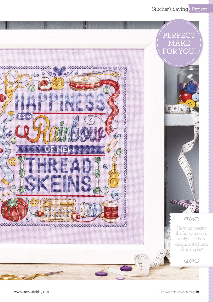 The World of Cross Stitching Preview Pages