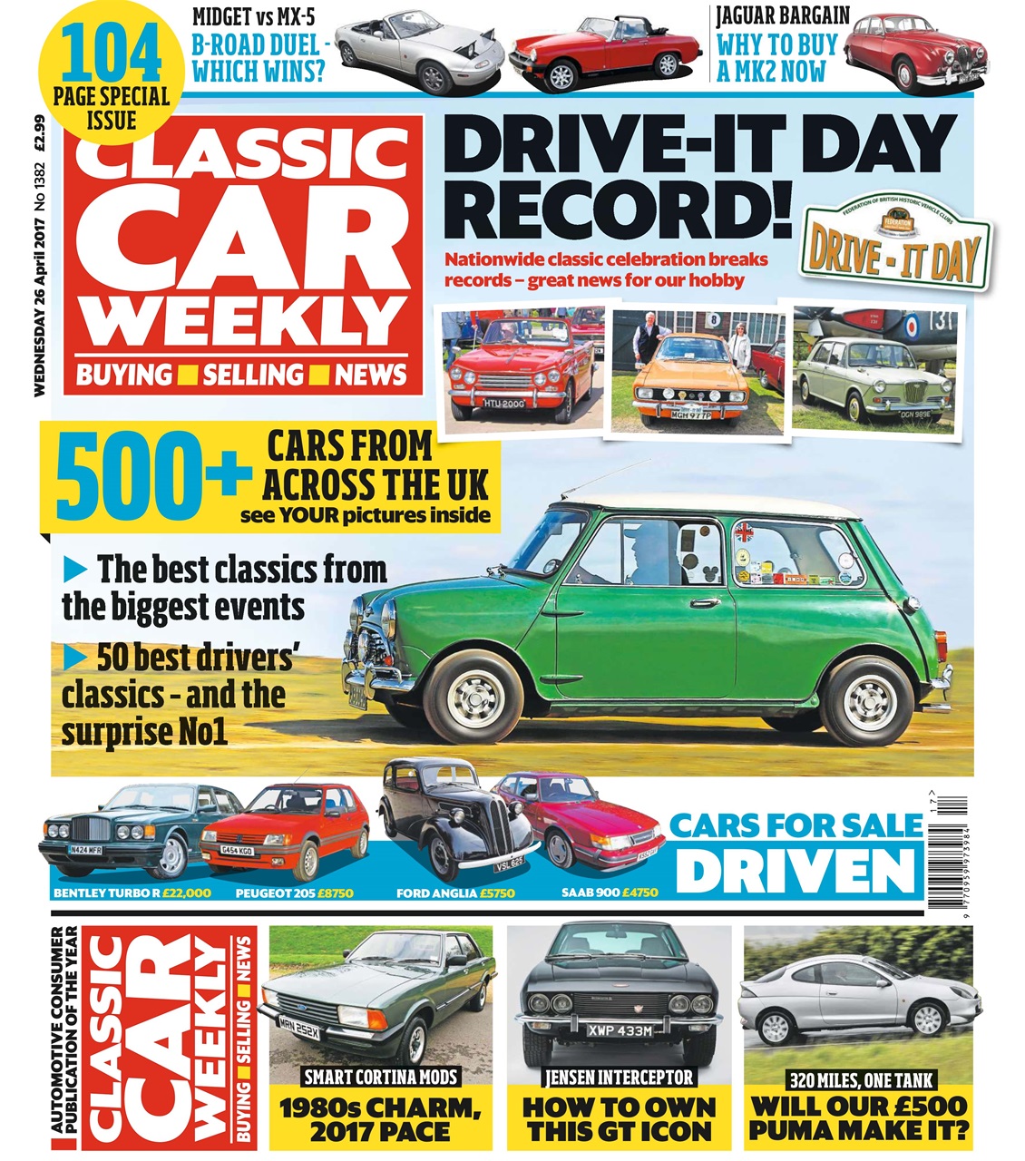 Classic Car Weekly Preview Pages