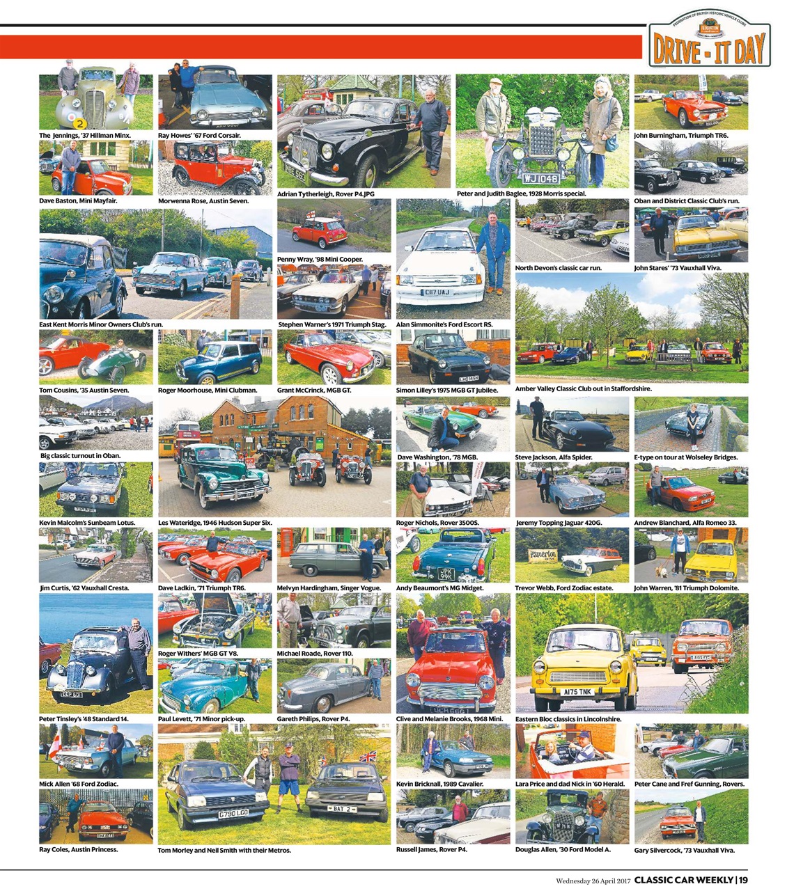 Classic Car Weekly Preview Pages