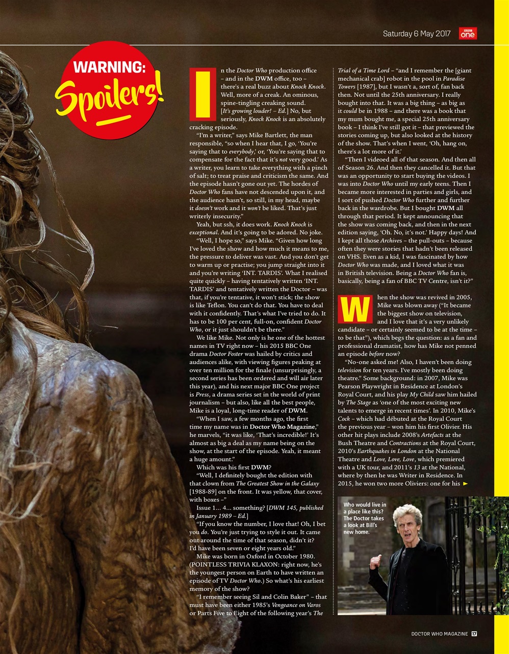 Doctor Who Magazine Preview Pages