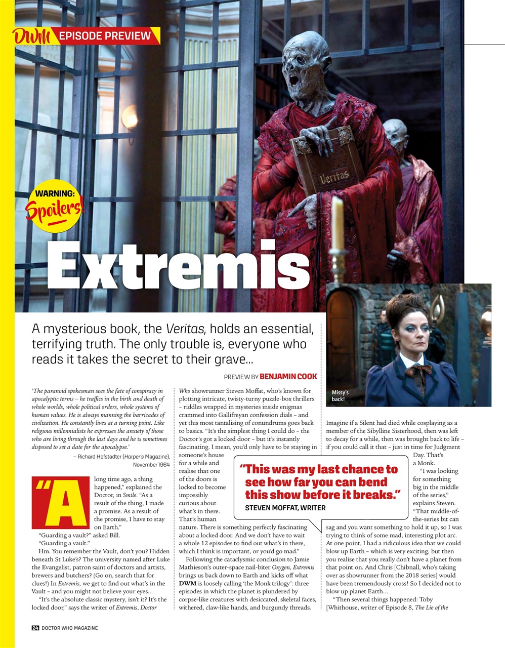 Doctor Who Magazine Preview Pages