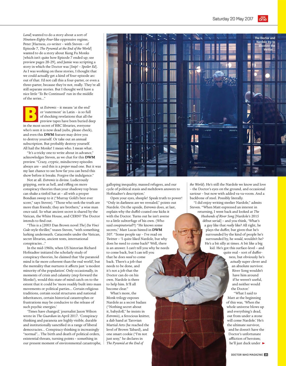 Doctor Who Magazine Preview Pages