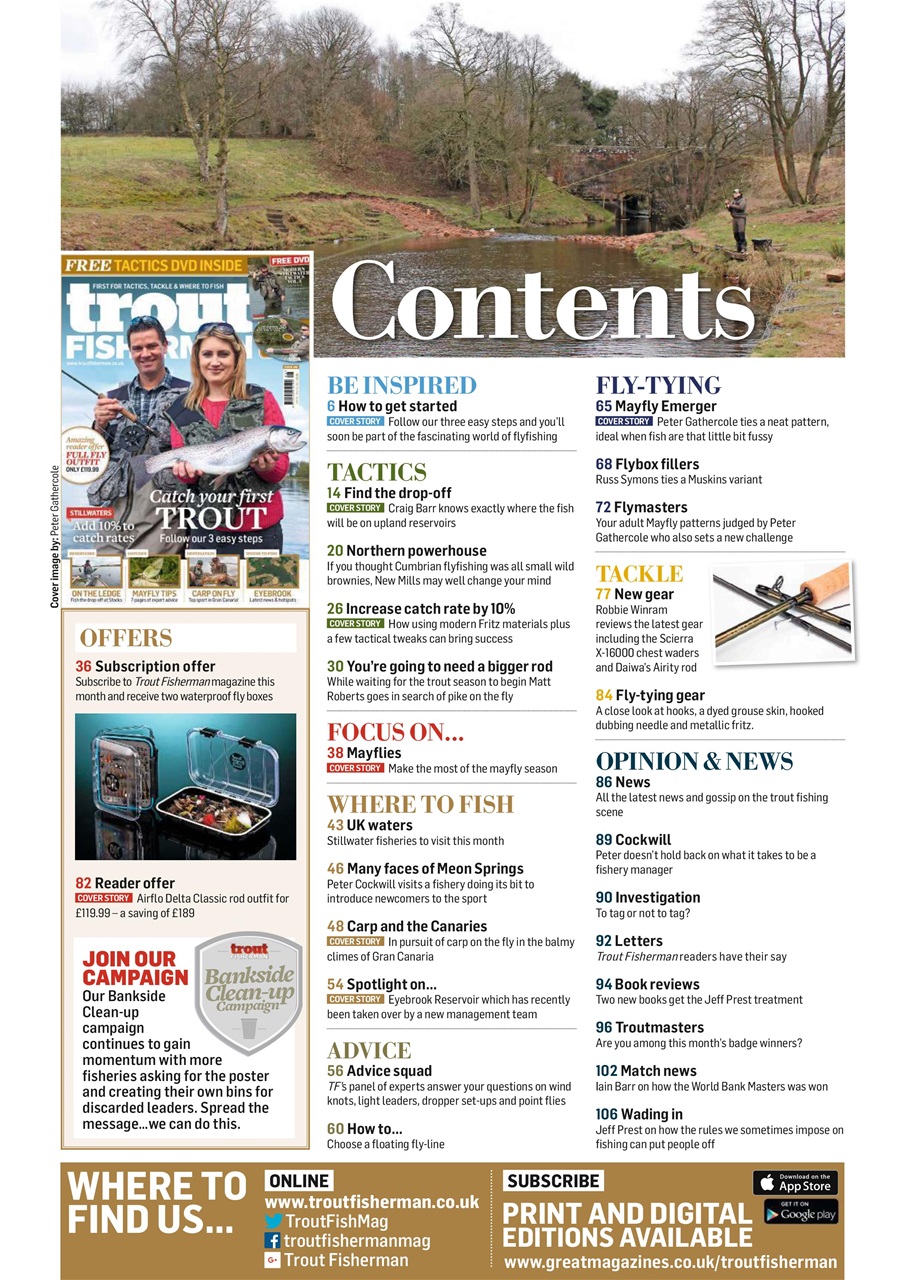 Trout Fisherman Preview Pages