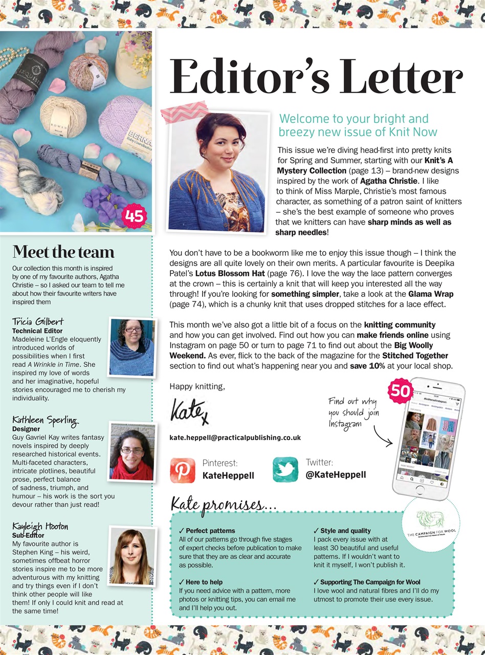 Knit Now Preview Pages