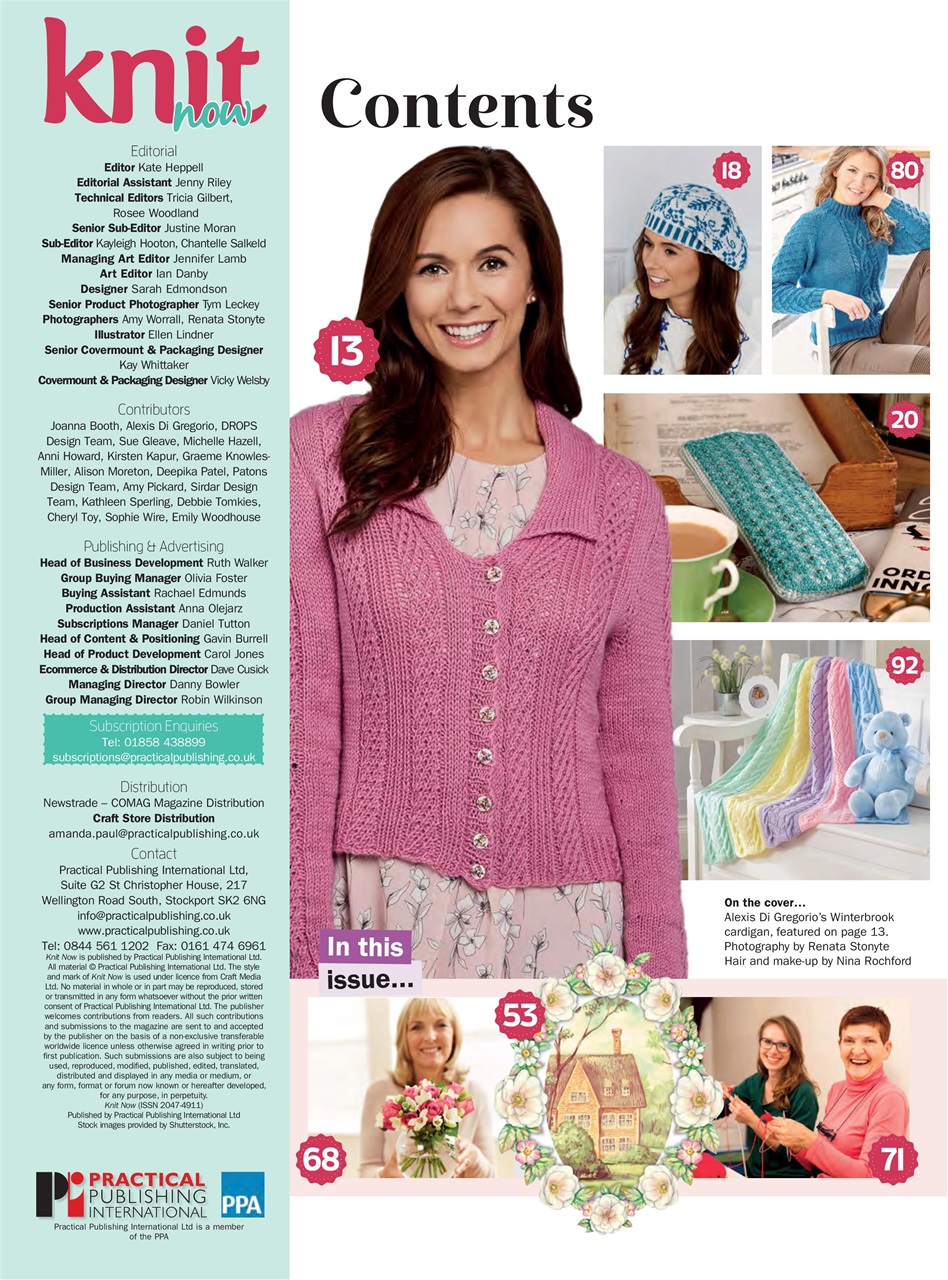 Knit Now Preview Pages