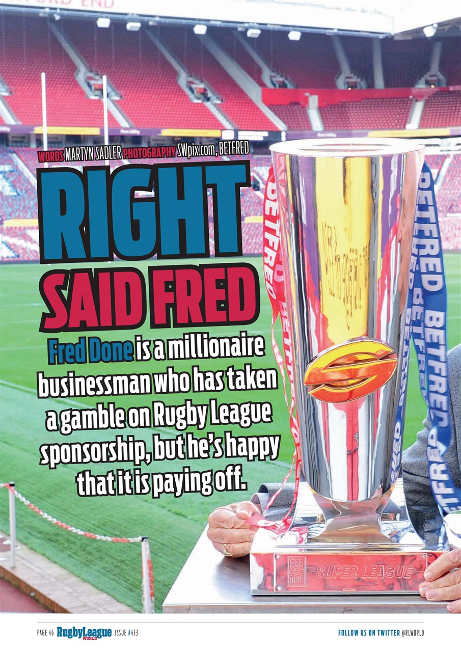 Rugby League World Preview Pages