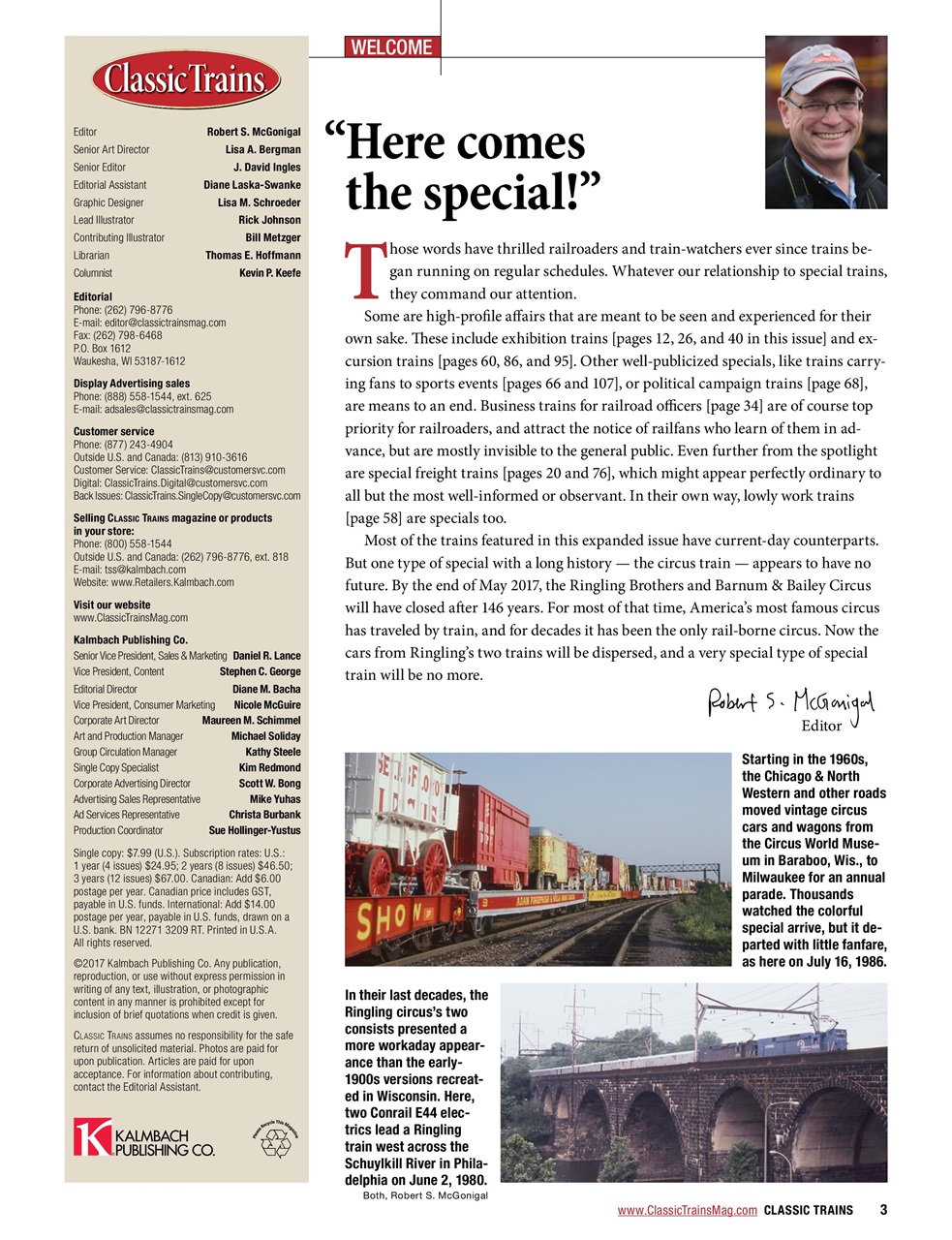 Classic Trains Preview Pages