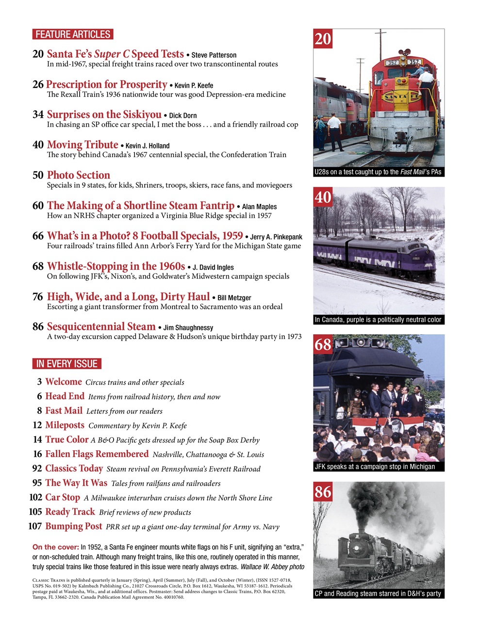 Classic Trains Preview Pages