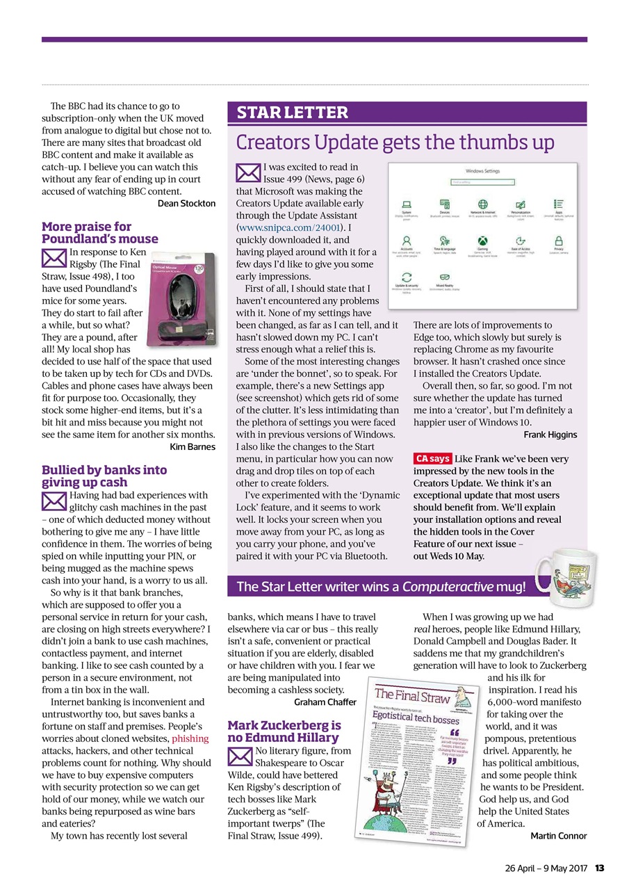 Computer Active Preview Pages