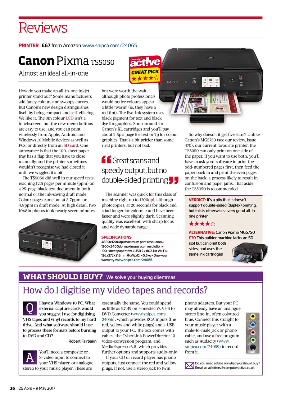 Computer Active Preview Pages