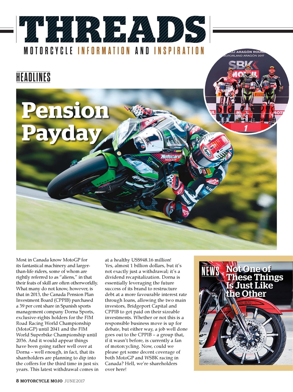 Motorcycle Mojo Preview Pages