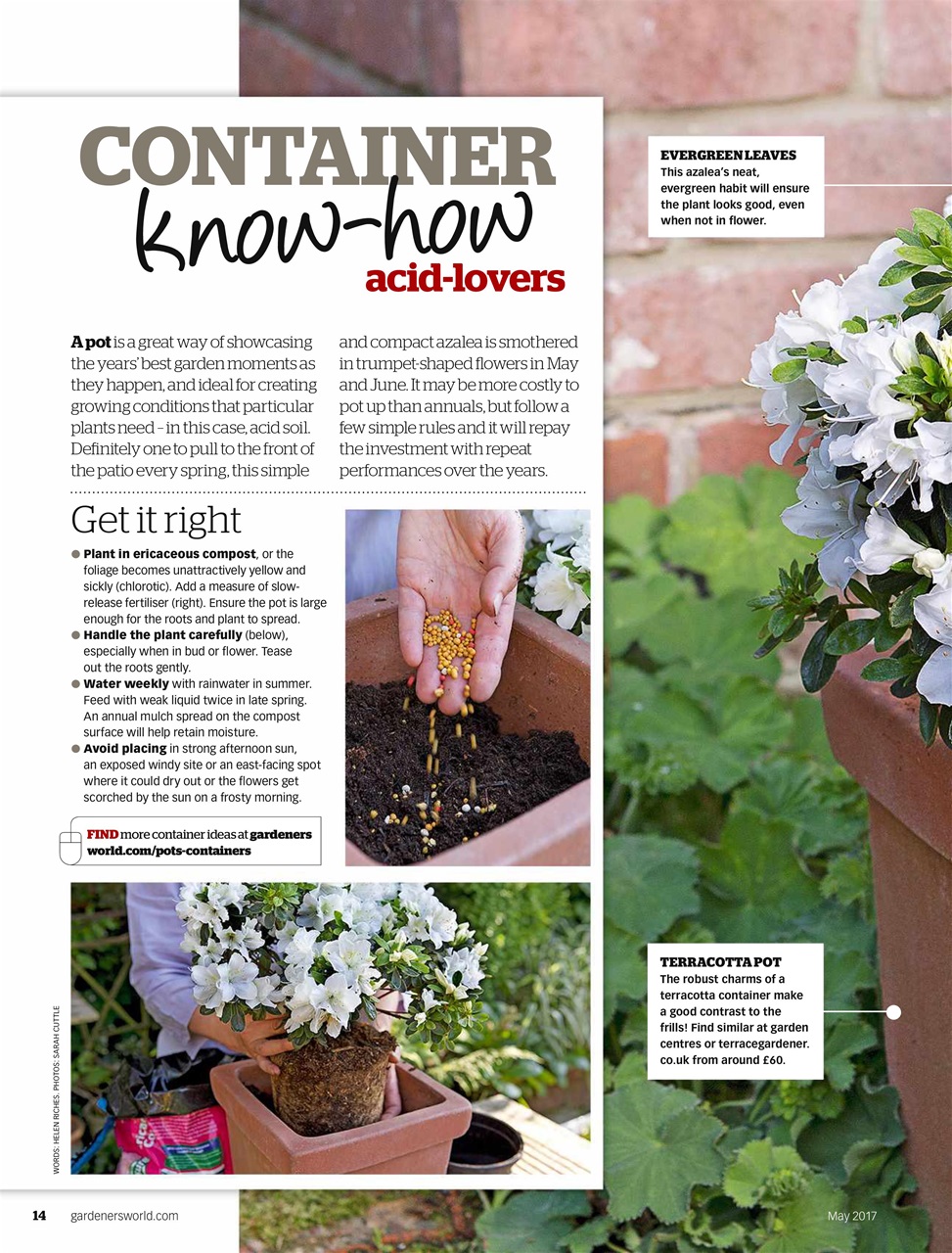BBC Gardeners’ World Magazine Preview Pages