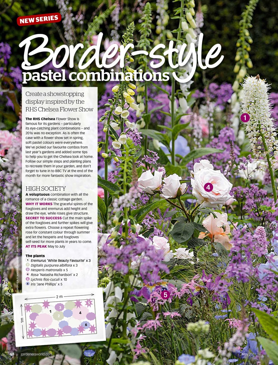 BBC Gardeners’ World Magazine Preview Pages