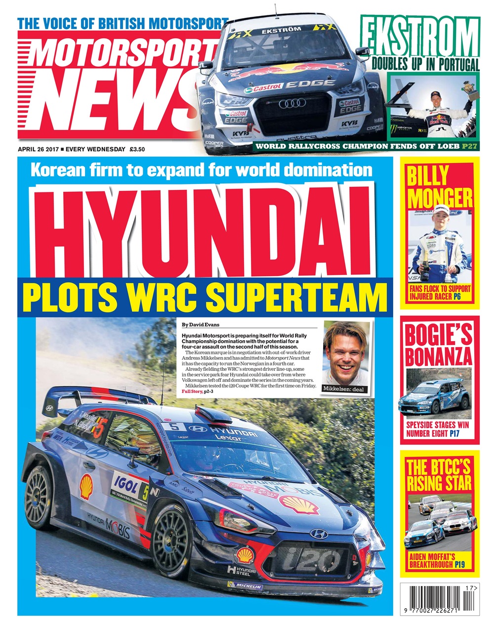 Motorsport News Preview Pages
