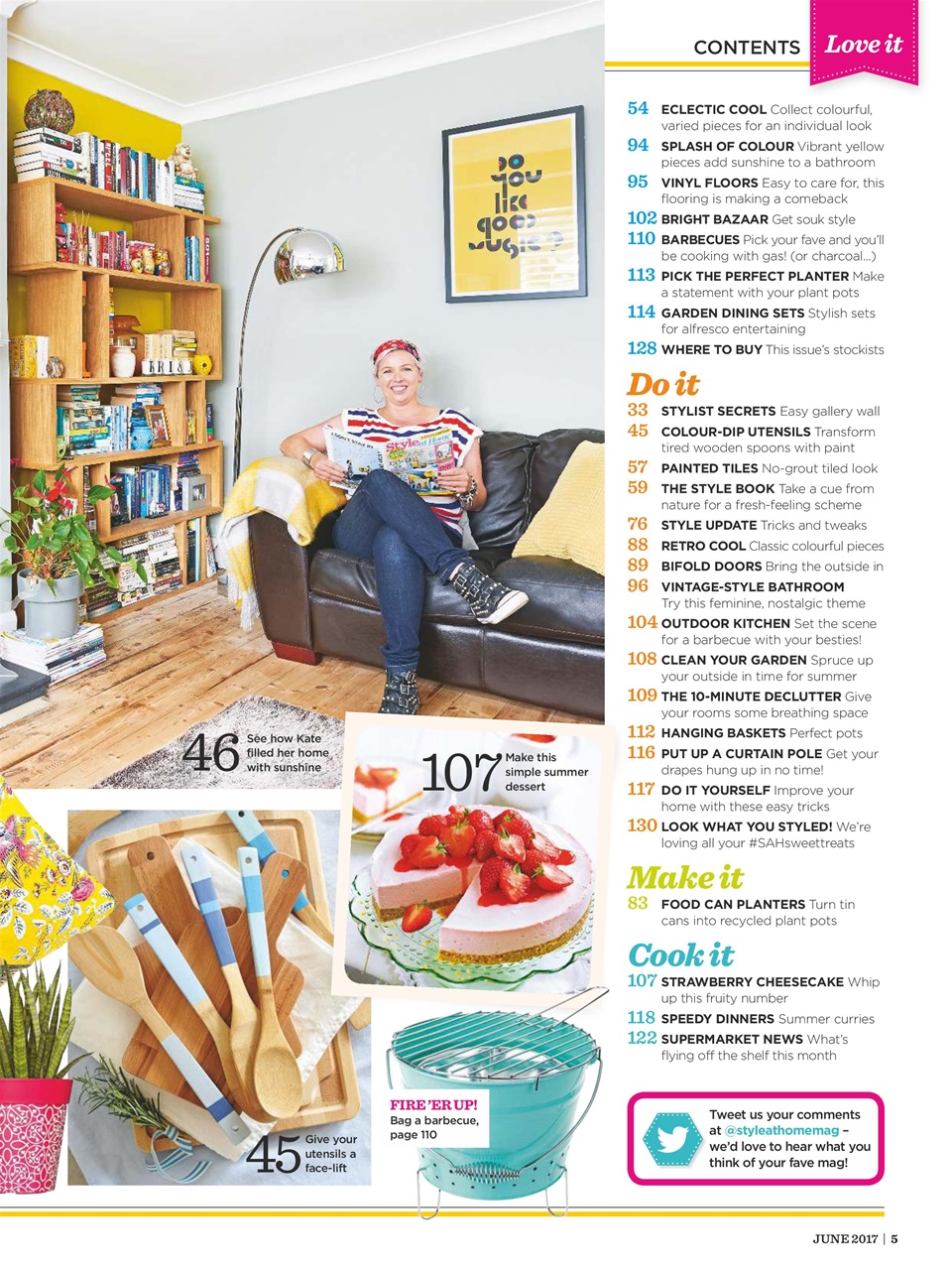 Style at Home Preview Pages
