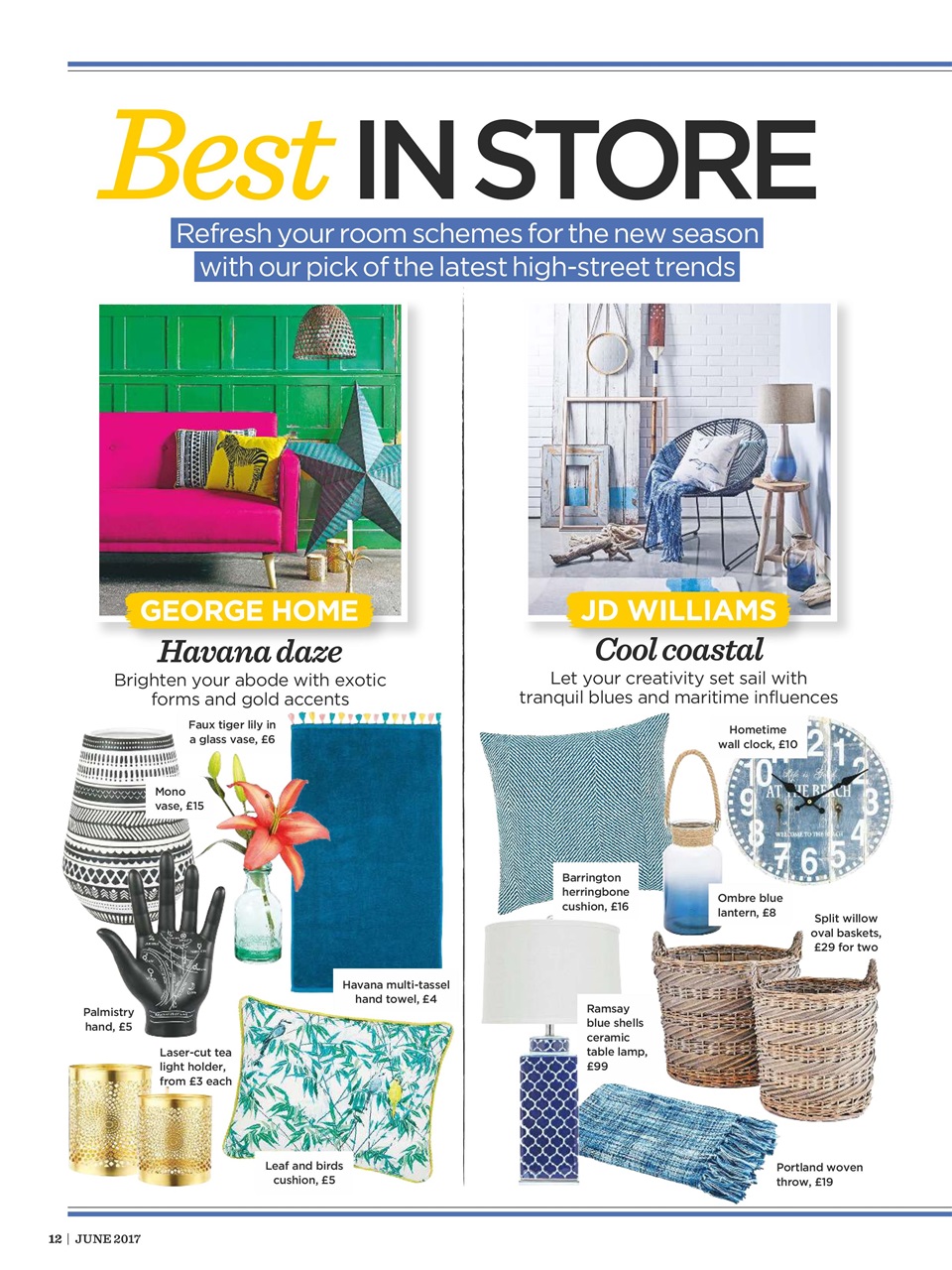 Style at Home Preview Pages