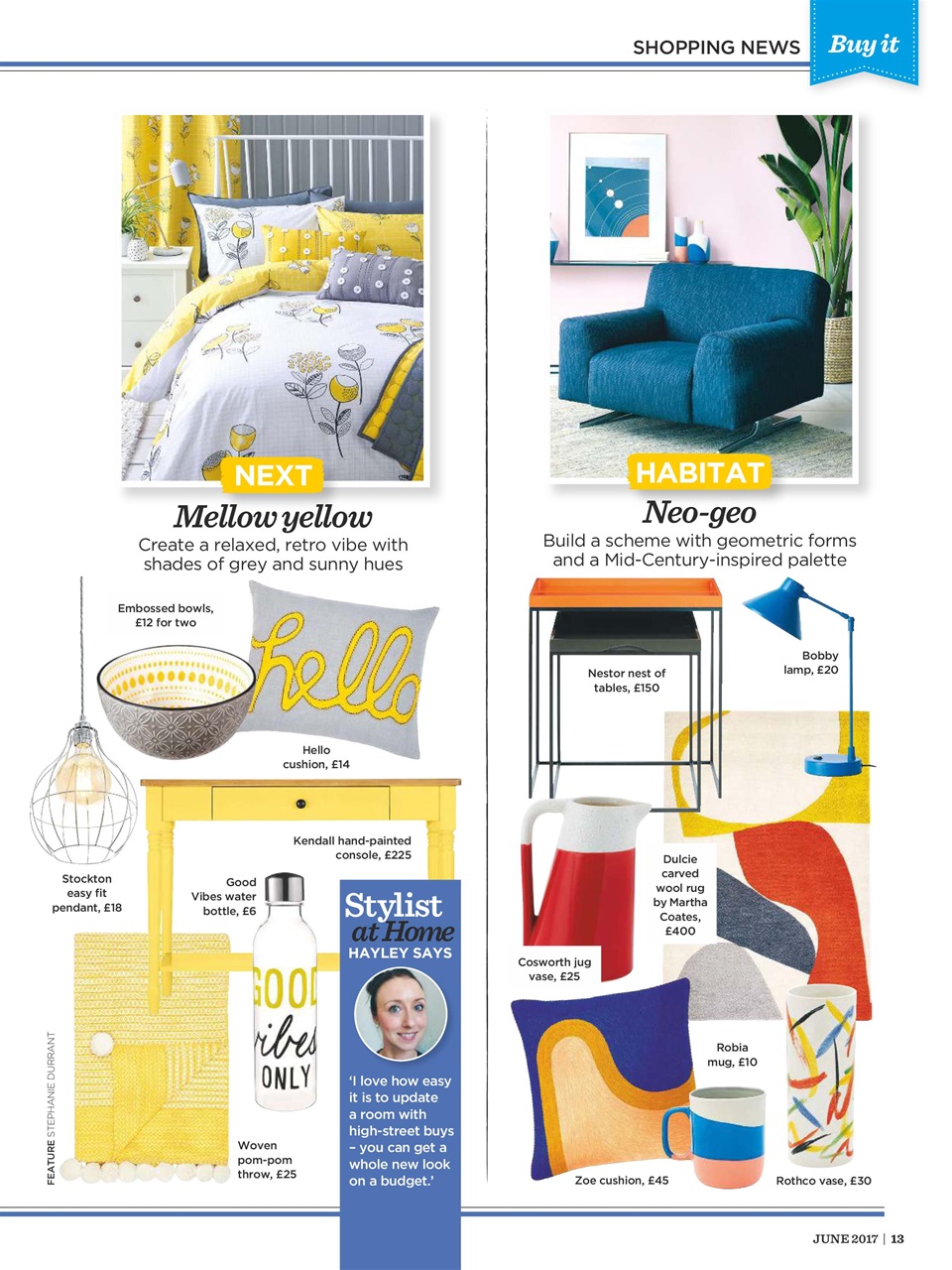 Style at Home Preview Pages