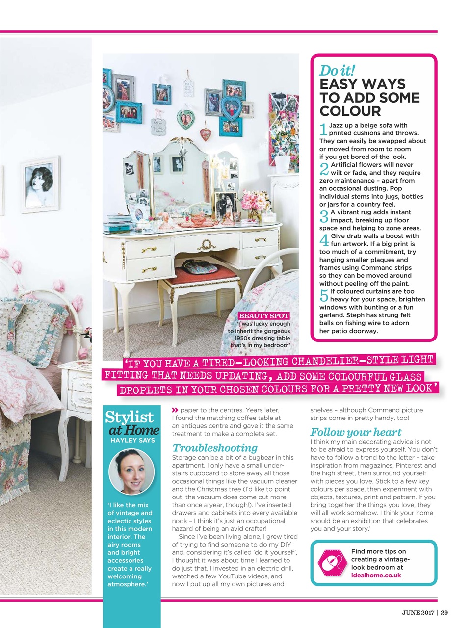Style at Home Preview Pages