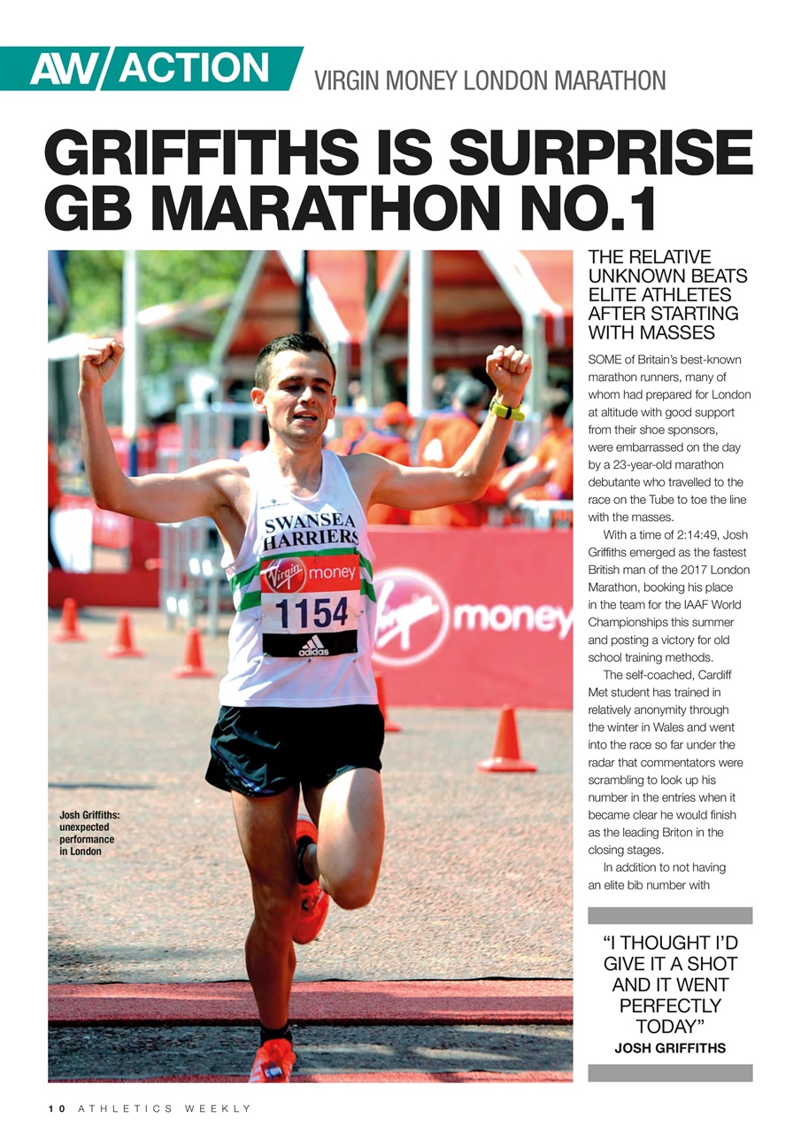 AW – Athletics Weekly Magazine Preview Pages