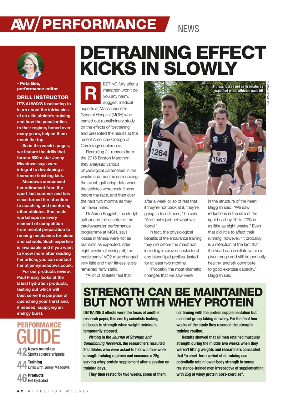 AW – Athletics Weekly Magazine Preview Pages