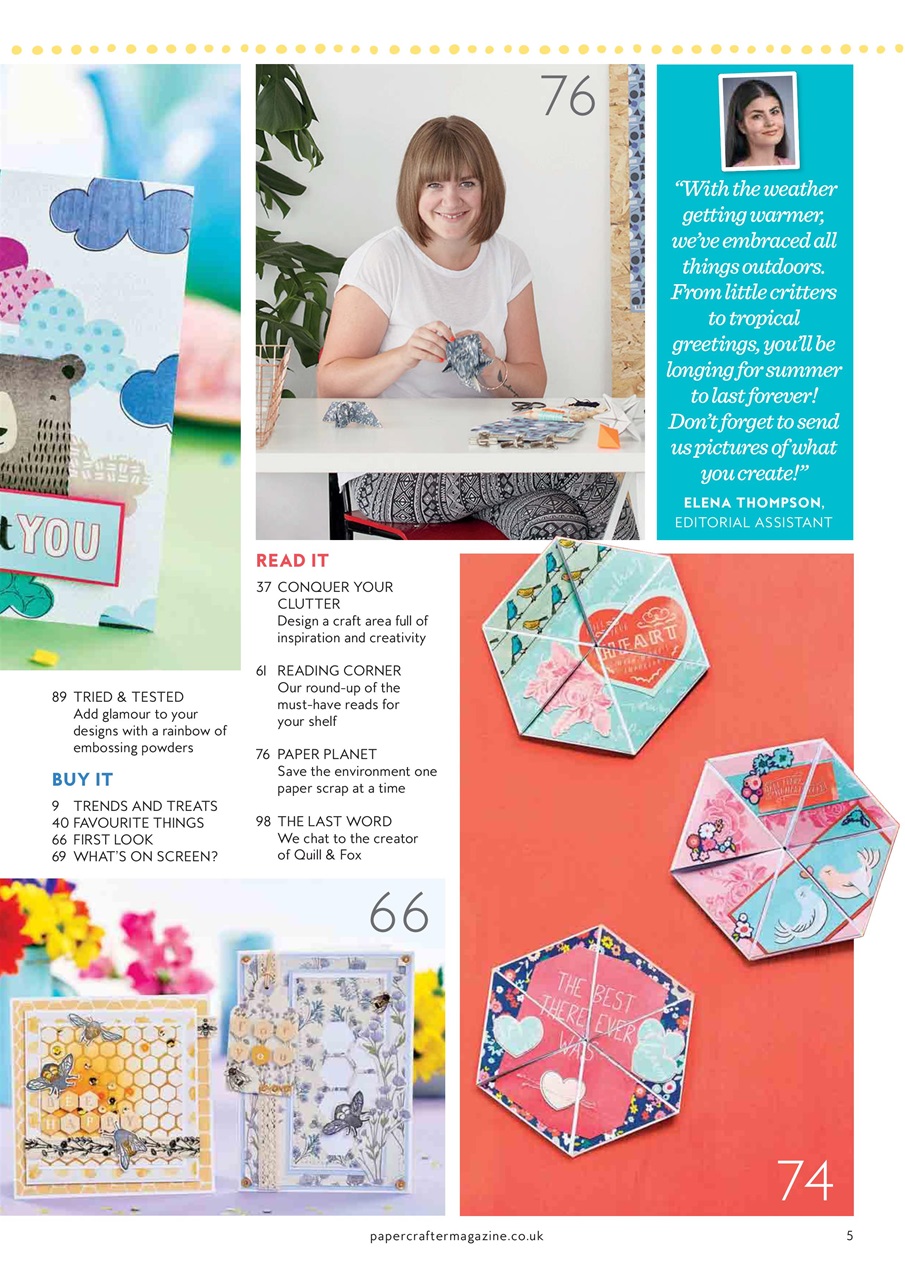 PaperCrafter Preview Pages