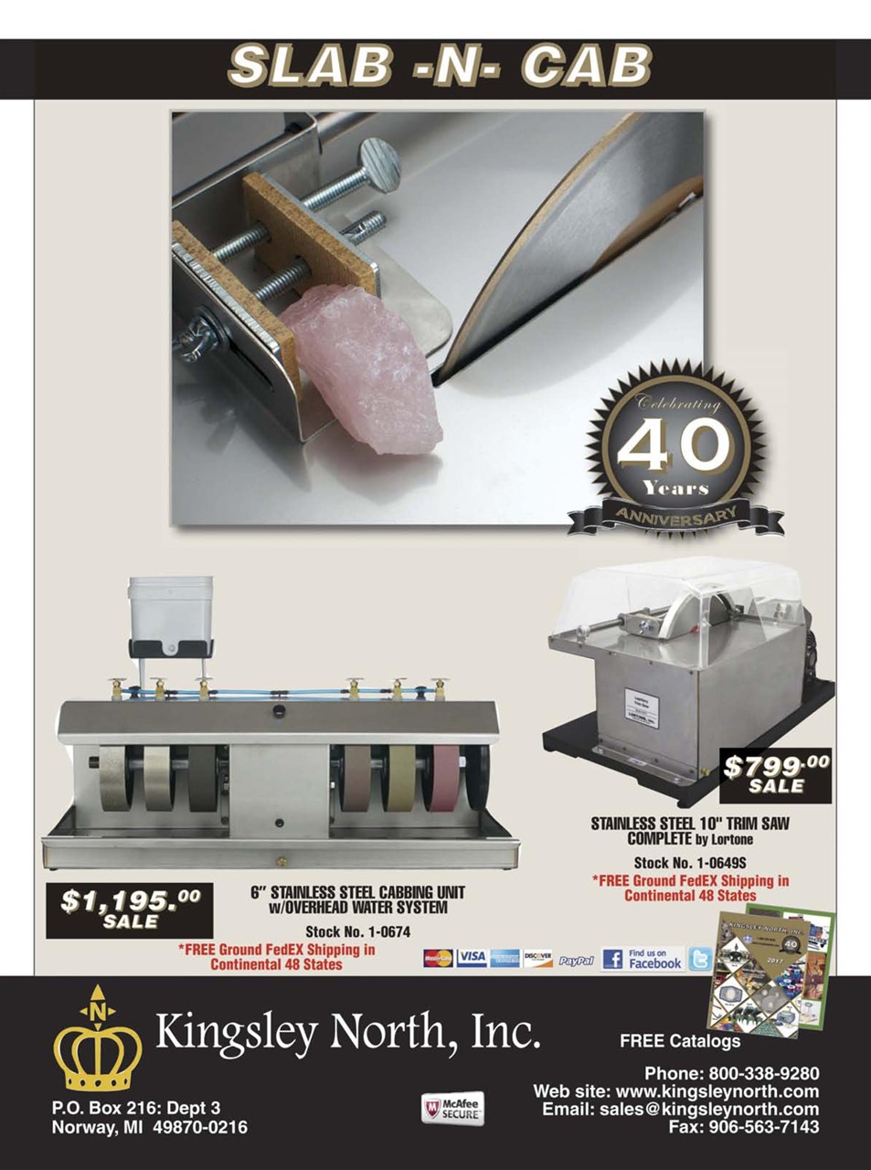 Rock&Gem Magazine Preview Pages