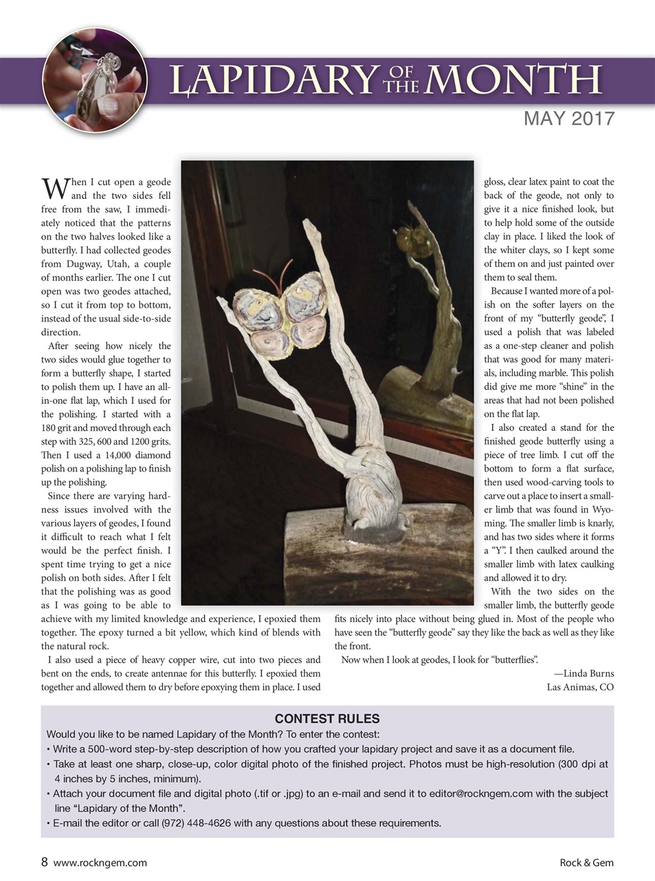 Rock&Gem Magazine Preview Pages