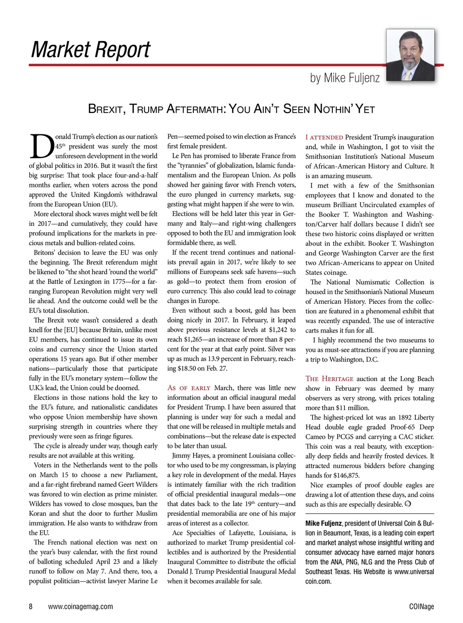 COINage Magazine Preview Pages