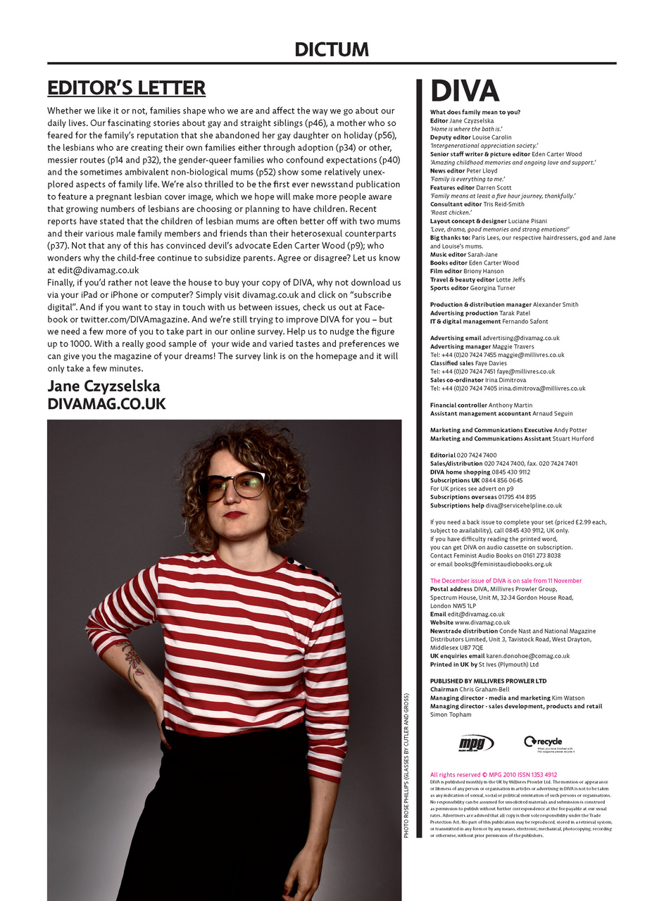 DIVA Magazine Preview Pages