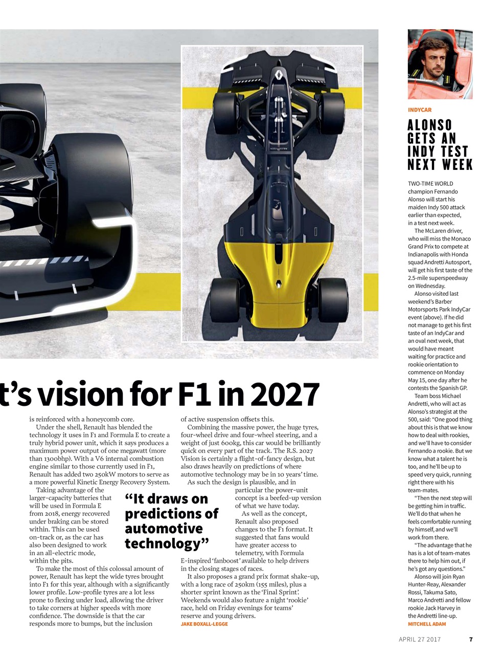 Autosport Preview Pages