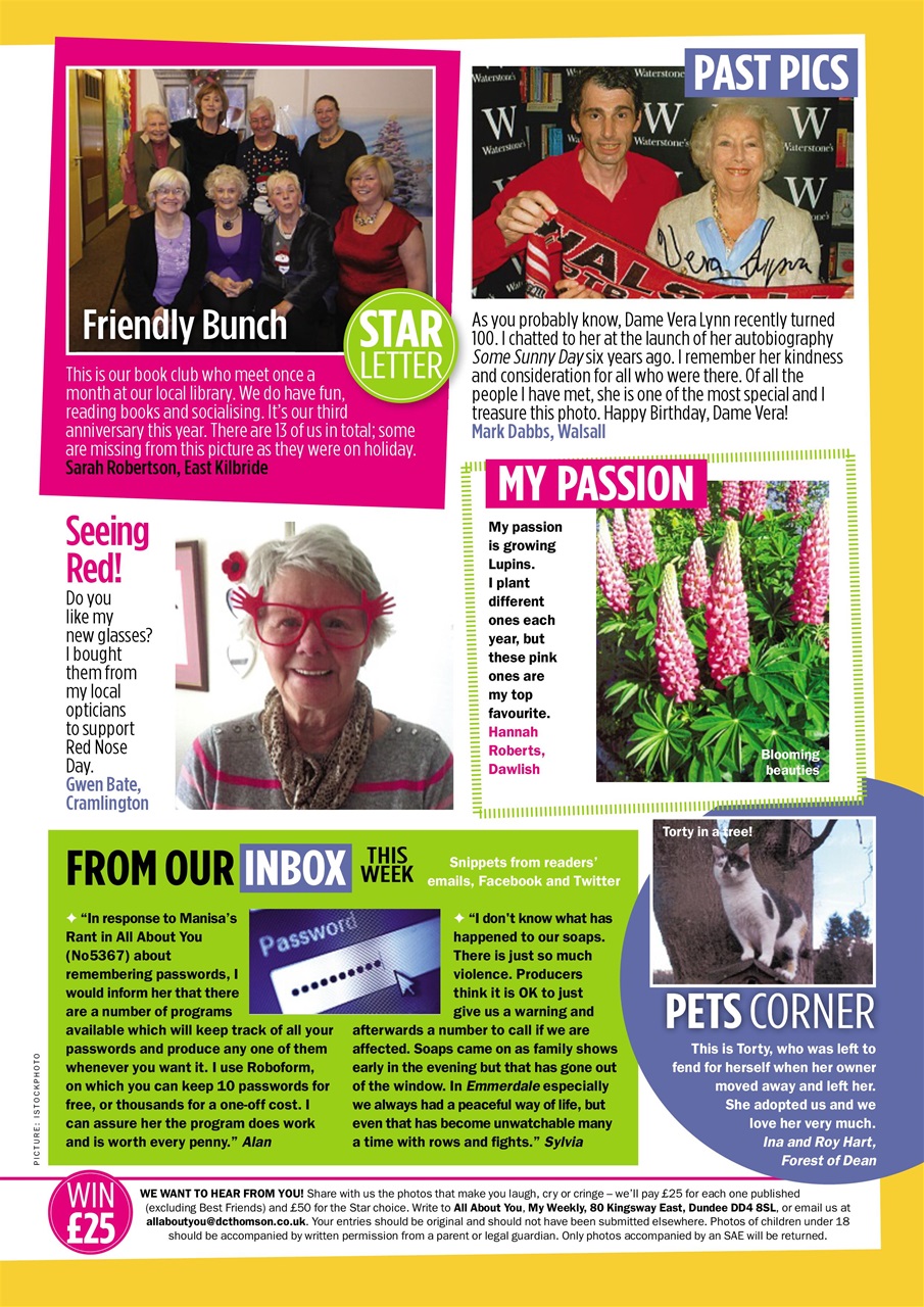 My Weekly Preview Pages