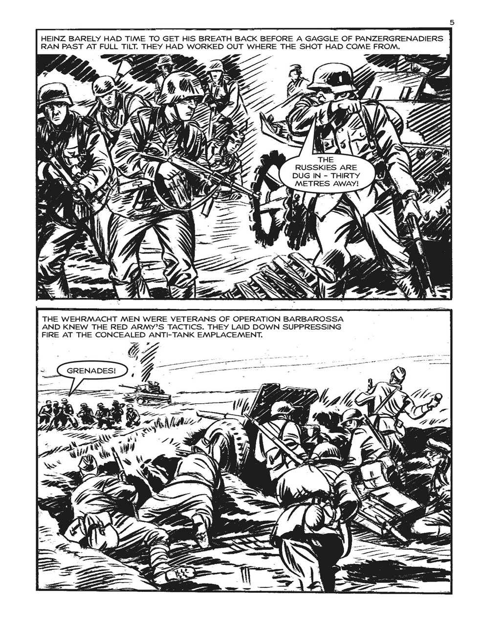 Commando Preview Pages