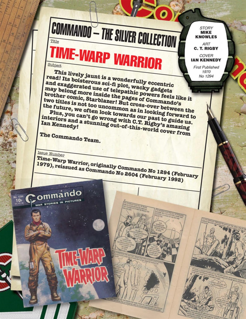 Commando Preview Pages
