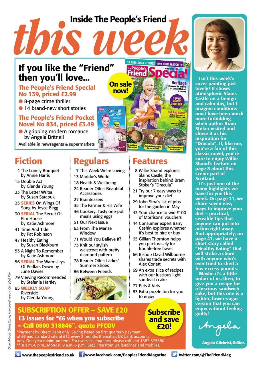 The People’s Friend Preview Pages